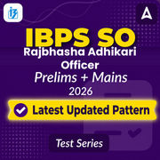 IBPS SO Rajbhasha Adhikari 2026 Mock Test Series with Latest Pattern