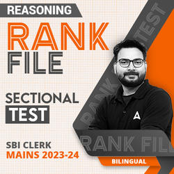 Reasoning Rank File Section Test, Online Test Series by Adda247