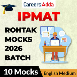 IPMAT Rohtak Mocks 2026 batch