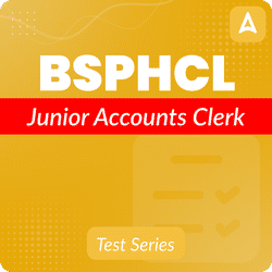 BSPHCL Junior Accounts Clerk 2024-2025 Mock Test