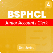 BSPHCL Junior Account Clerk Mock Test