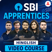 SBI Apprentices | Hinglish | Video Course by Adda 247
