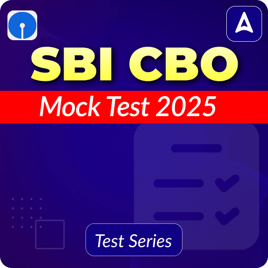 SBI CBO 2025 Mock Test