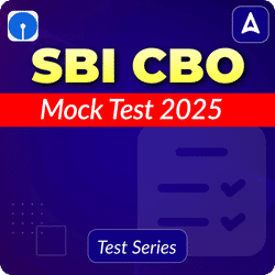 SBI CBO Mock Test 2025