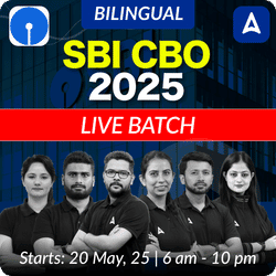 SBI CBO 2025 | Bilingual | Online Live Classes by Adda 247