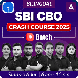 SBI CBO CRASH COURSE 2025 | Online Live + Recorded Classes by Adda 247
