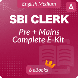 SBI Clerk Pre + Mains Complete eBooks Kit (English Medium) By Adda247