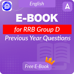 E-Book for RRB Group D Previous Year Questions (English)