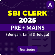 SBI Clerk Mock Test 2025