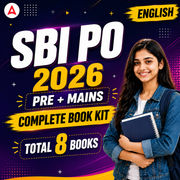 SBI PO 2026 Pre + Mains Complete Book Kit (English Printed Edition)