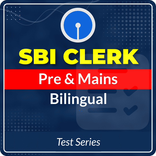SBI Clerk 2024-25 Mock Test Series