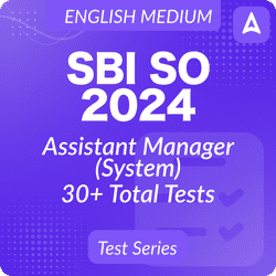 SBI SO Assistant Manager(System) Mock Test Series 2024 by Adda247