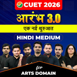 CUET 2026 आरंभ  3.0 Arts | Foundation Batch in Hindi Medium | CUET Online coaching in Hindi Medium by Adda247