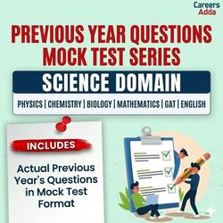 CUET UG 2026 Science Previous Year Questions(PYQ) Mock Test Series (PCMB, GAT & English) | Online Test Series By Careers Adda