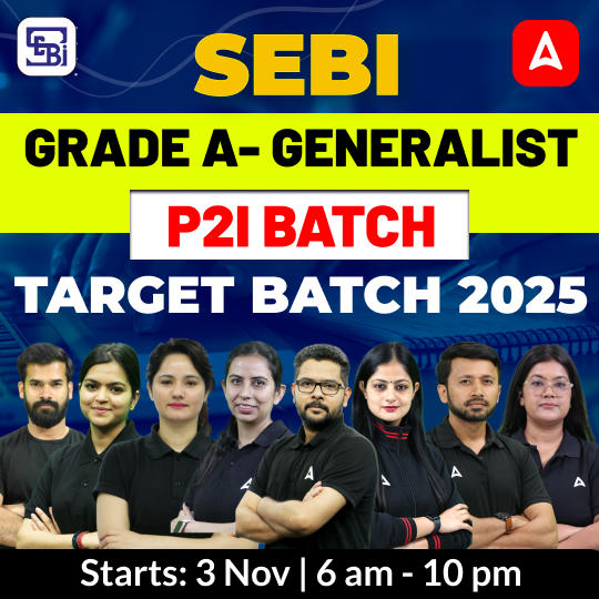 SEBI Grade A Batch