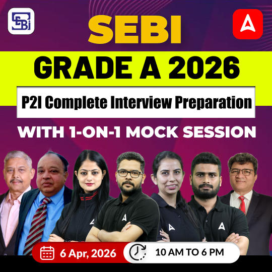 SEBI GRADE A 2026 | Complete Interview Preparation | Live Classes With 1-on-1 Mock Session