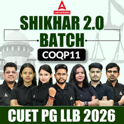 CUET PG LLB 2026 SHIKHAR 2.0 BATCH | DU LLB & BHU LLB Preparation | Complete Live Classes By Adda247 (As per Latest Syllabus)
