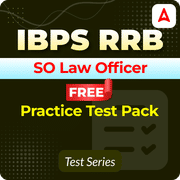 IBPS RRB SO Law Officer Free Practice Test Pack