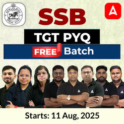 SSB TGT PYQ FREE Batch | Online Live Classes By Adda247