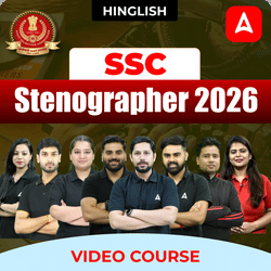 SSC Stenographer 2026 | Hinglish | Complete Video Course by ADDA 247