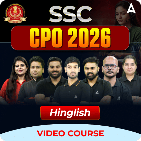 SSC CPO |Hinglish | Complete Video Course by Adda247