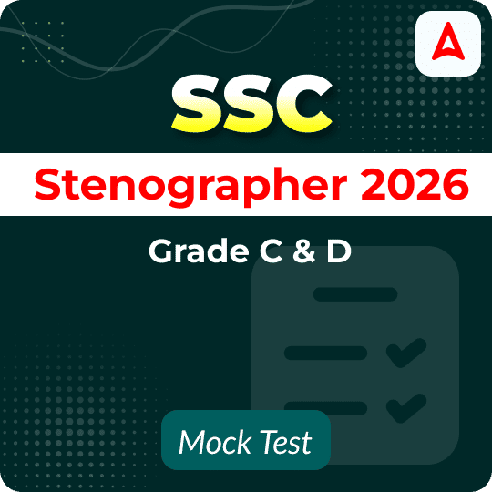 SSC Stenographer Grade C & D 2026 Mock Tests