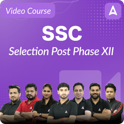 SSC Selection Post Phase XII, Hinglish, Video Course by Adda247