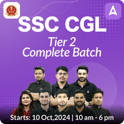 SSC CGL Tier 2 Complete Batch For 2024-25 Exams | Hinglish | Online Live Classes By Adda247