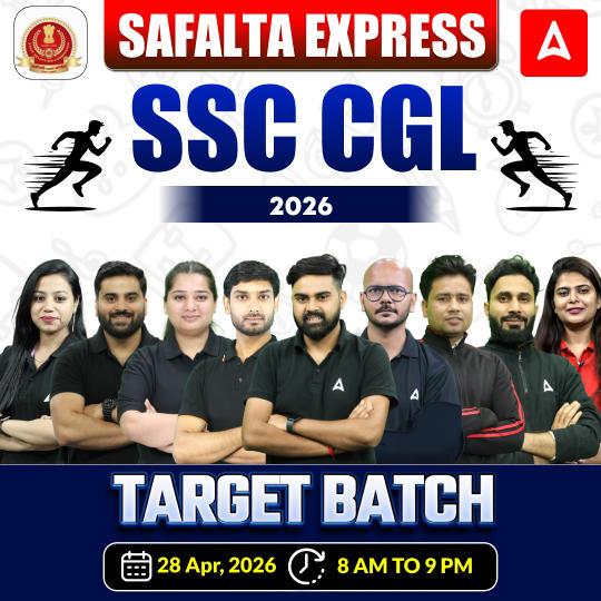 SSC CGL - Safalta Express 6.0 Target Batch 2026 with Test Series and Ebook | Hinglish | Online Live Classes By Adda247