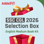 SSC CGL Exam 2026 Selection Box Kit (English Printed Edition) by Adda247