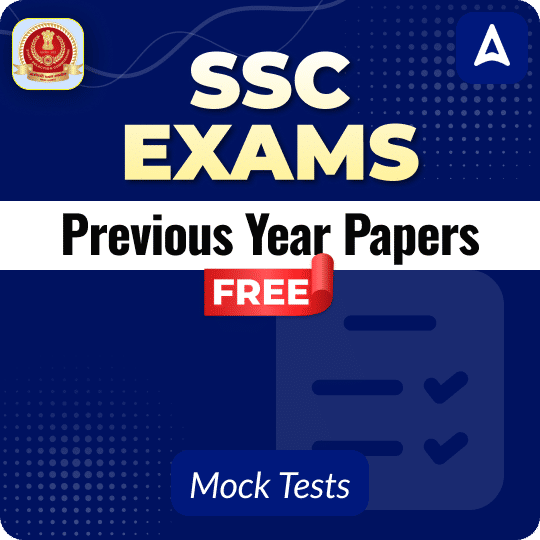 SSC Exams Previous Year papers Free Mock Tests