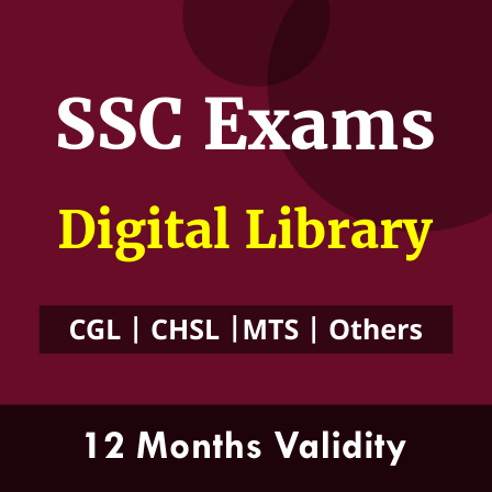 SSC Exams Digital Library eBooks for SSC CGL, SSC CPO, SSC CHSL, SSC MTS & Others 2024-25