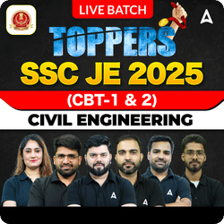 Toppers 1.0 - SSC JE 2025 (Civil Engineering) | Bilingual | Online Live Classes by Adda 247