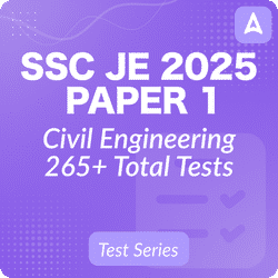 SSC JE Civil Engineering 2025 Paper 1 (Prelims) Mock Test Series, Complete English Online Test Series 2025 by Adda247