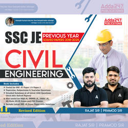 SSC JE Civil Engineering Previous Year Paper Questions (2018-2024) (English Printed Edition)By Adda247