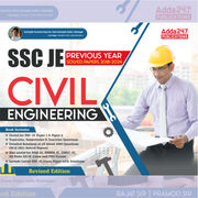 SSC JE Civil Engineering Previous Year Paper Questions (2018-2024) (English Printed Edition)By Adda247