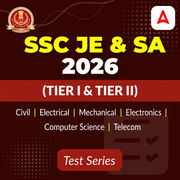 SSC JE & SA (Tier I & Tier II) 2026 Mock Test