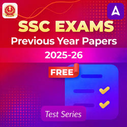 SSC 2025-26 Previous Year Papers Mock Test