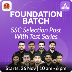 Foundation Batch For SSC Selection Post 2025 Exams with Test Series | Hinglish | Online Live Classes By Adda247