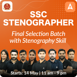 SSC Stenographer - Final Selection Batch with Stenography Skill | Online Live Classes by Adda 247
