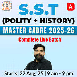 S.S.T (Polity + History) MASTER CADRE 2025-26 Complete Live Batch | Bilingual | Online Live Classes by Adda 247