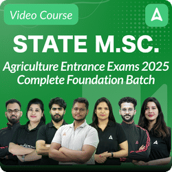 STATE M.Sc. Agriculture Entrance Exams 2025 Complete Foundation Batch | Video Course by Adda247