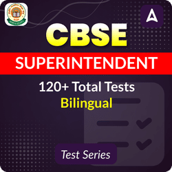 CBSE Superintendent Mock Test 2025