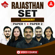 Rajasthan SET | Sanskrit | Paper 1 + Paper 2 | Video Course by Adda247