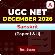 UGC NET Sanskrit (Paper I & II) December 2026 Mock Test