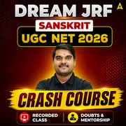 DREAM JRF | UGC NET 2026 SANSKRIT CRASH COURSE | LIVE CLASS + RECORDED  CLASSES BY ADDA 247