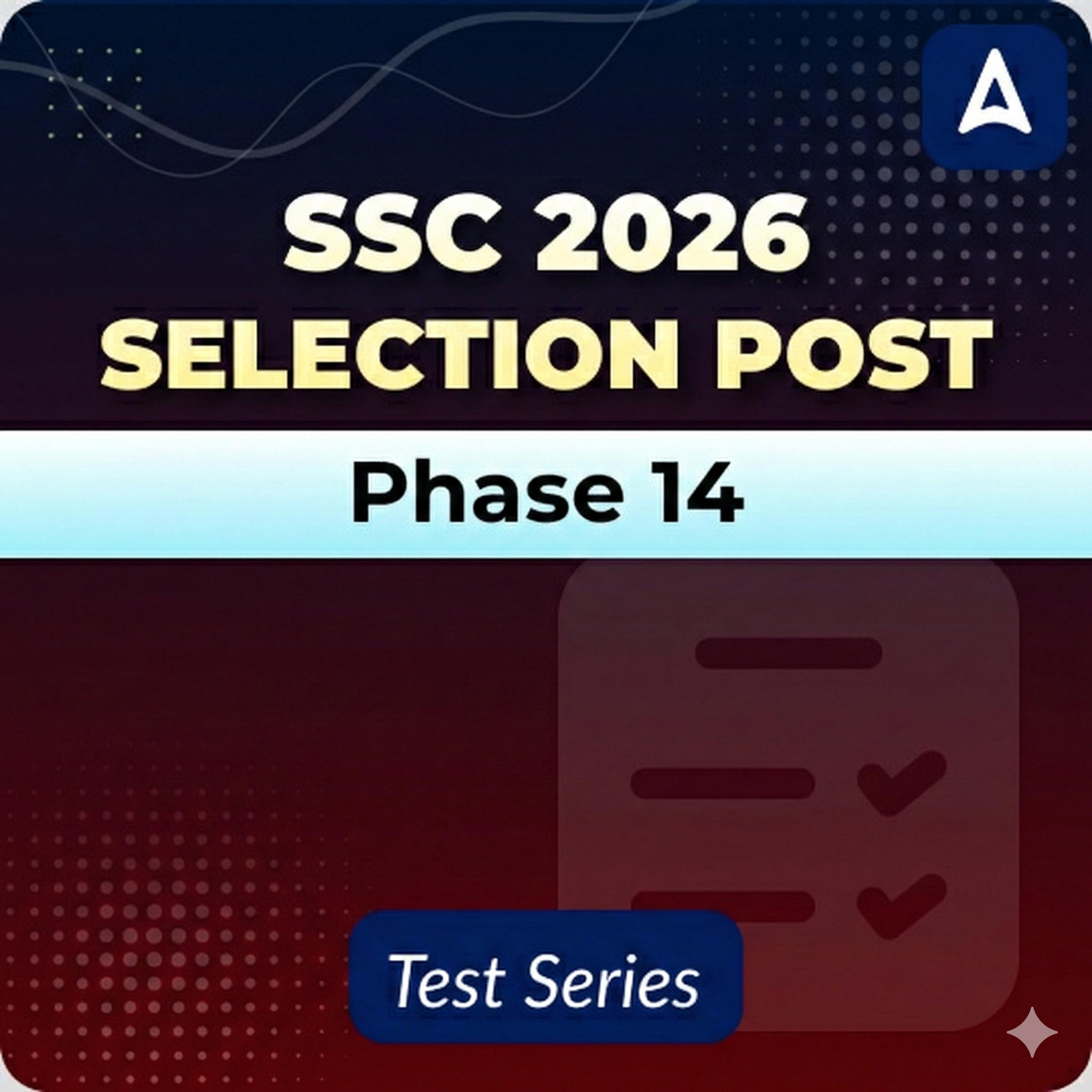 SSC Selection Post Phase XIV 2026 Mock Test