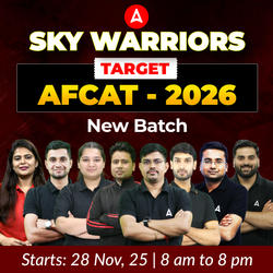AFCAT Target SkyWarriors 2026 New Batch | Hinglish | Online Live Classes By Adda247
