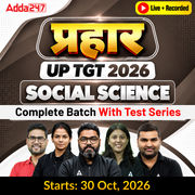 प्रहार | UP TGT 2026 | Social Science Complete Batch With Test Series| Online Live + Recorded Classes by Adda247