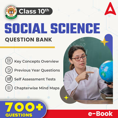 Class 10 Social Science Question Bank (For CBSE 2025) | E-Book By Adda247